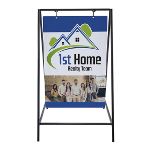 Aluminum Swing A-frame Imprinted Kit (Double-Sided)