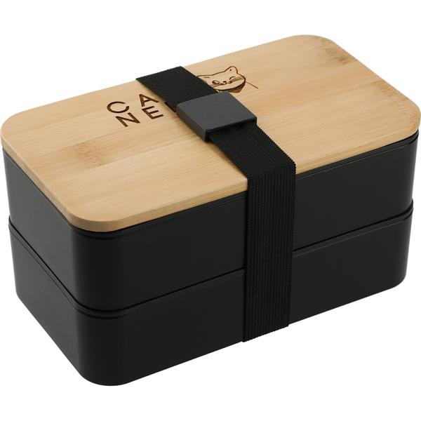 Stackable Bamboo Fiber Bento Box | Match-Up - Employee gift ideas in ...